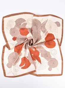 YWQLWJ 女士印花時尚頭巾適用於裝飾用品