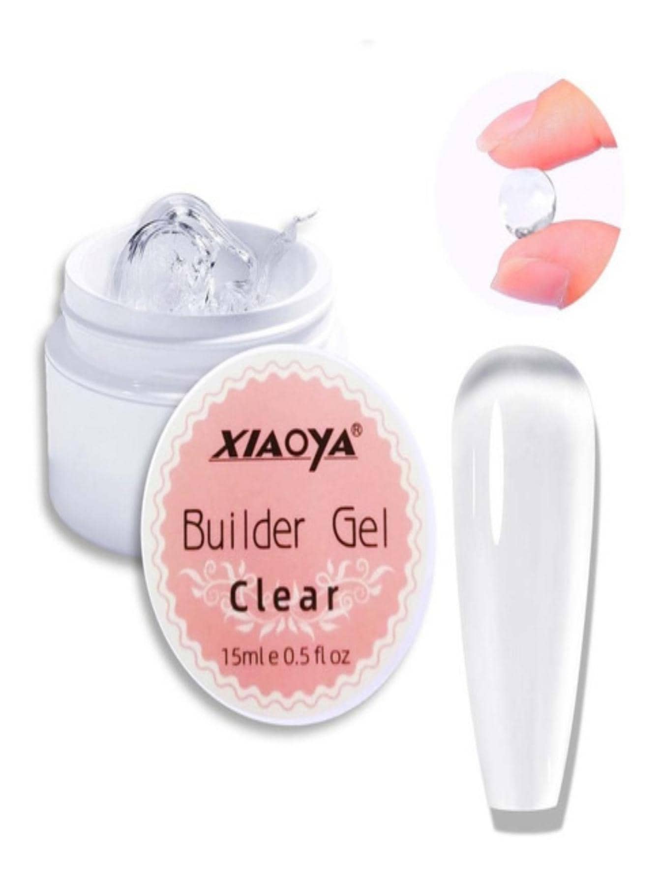 Gel De Construccion Para Uñas Transparente 3 en1 - transparente - Ver 1