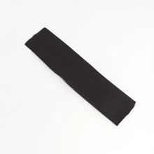 素色髮帶 - 黑色 - 查看 2