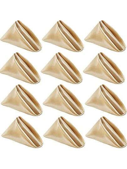 1pc Solid Color Napkin Cloth