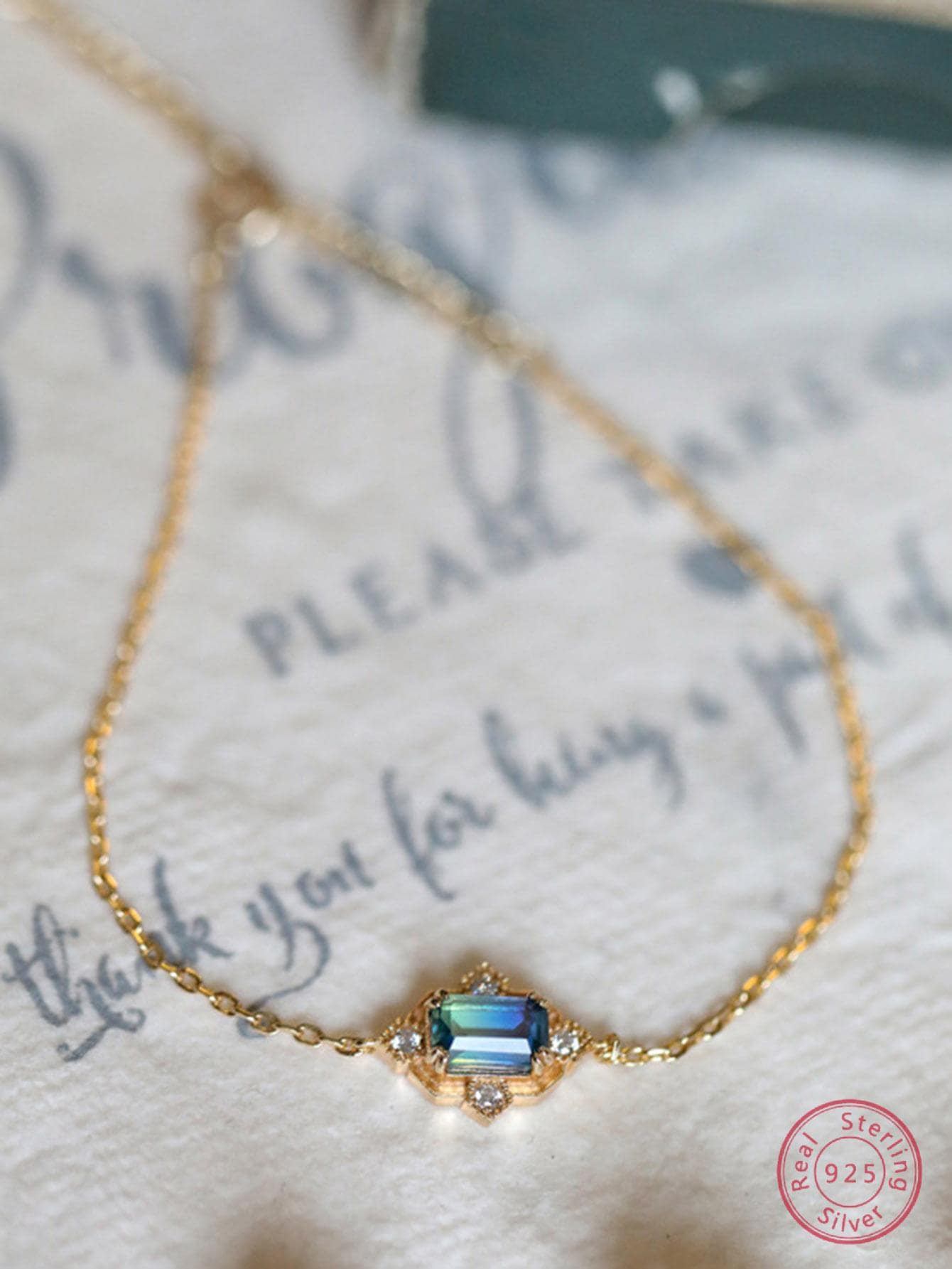 1 Vòng Tay Thời Trang Đính Đá Cubic Zirconia Trang Trí Vòng Tay Nữ Trang Trí Hàng Ngày - Vàng - Xem 1