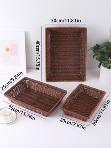 Giỏ lưu trữ - màu nâu - Xem 5