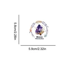 50入組混合圖案DIY創意貼紙筆記本電腦手機電腦 - 彩色 - 查看 2