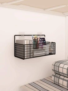 1入組壁掛式儲物架 - 黑色 - 查看 1