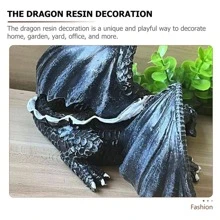 龍設計園林裝飾擺件 - 彩色 - 查看 4