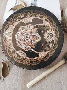 1入組曼陀羅圖案圓形香爐