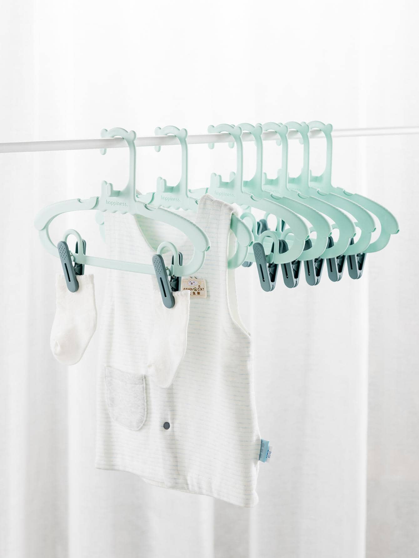 Móc treo - màu xanh lá - Xem 1