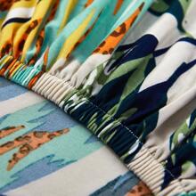 1 Họa Tiết Lá Sofa Ghế Boho Nhiệt Đới In Hình Lá Polyester Sofa Đệm Cho Gia Đình - Nhiều màu - Xem 7