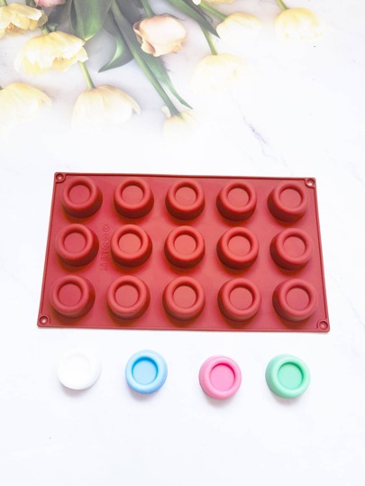 قالب حلوى سيليكون شبكي متعدد قطعة واحدة