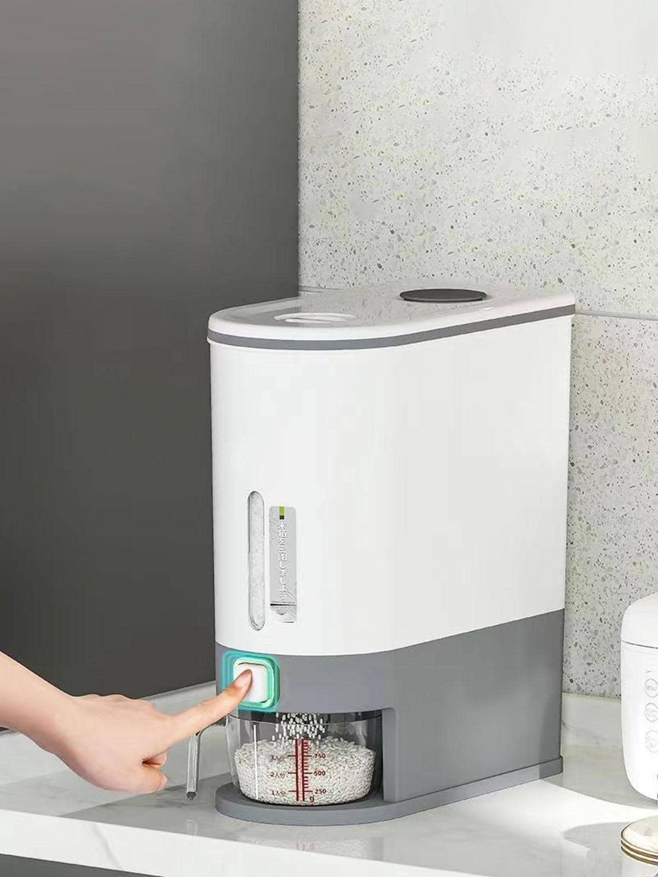 Rice box rice bucket automatic rice insect-proof moisture-proof sealed ...