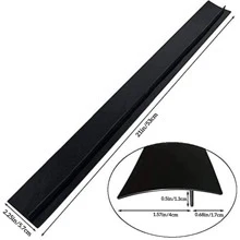 1 Gói Miếng Che Khe Bếp Bằng Silicone, Miếng Dán Khe Bếp Chịu Nhiệt, Bịt Kẽ Hở Giữa Bếp Và Mặt Bàn, Dễ Vệ Sinh, Nhãn Dán, Decal Dán Tường, Decal Vinyl Trang Trí Nhà Cửa, Vật Dụng Trang Trí Mùa Xuân Làm Mới Ngôi Nhà Của Bạn, Miếng Dán Trang Trí Rama - màu đen - Xem 3