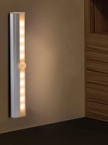 1/3 pezzi Luce notturna sensore di movimento armadio con 6/10 LED, alimentata a batteria per mobile cucina