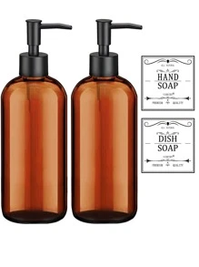 1 pieza Dispensador de loción 300ml - Marrón - Ver 8