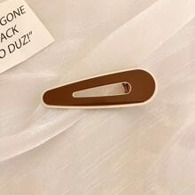 2 bucăți agrafe de păr minimaliste de aligator - Multicolor - Vizualizare 4