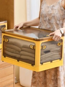 1 pieza Caja de almacenamiento plegable - Amarillo - Ver 4