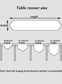 1pc 100% Polyester Lace Trim Table Runner, Delicate Embroidered Hollow Lace Edging With Tassel Fringe, Elegant And Fresh For Kitchen, Dining Table, Home Decor, Indoor/Outdoor, Picnic, Party, Villa, Suitable For Decor, Outdoor Furniture, Wedding Series In Various Sizes - Multicolor - View 11