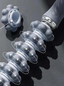 Flexible Muscle Massage Tool Yoga Massage Tool Handheld Cellulite Trigger Point Stick Lymphatic Drainage Anti Cellulite Muscle Release Roller