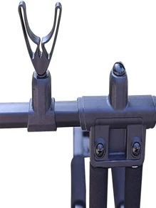 1 đầu giữ cần câu bằng nhựa di động hình chữ U màu đen - màu đen - Xem 3