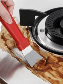 1 pieza Raspador de limpieza multifuncional - Rojo - Ver 1