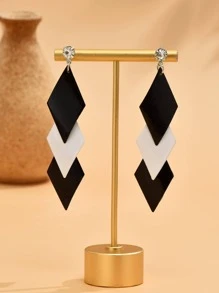 Geometric Drop Earrings