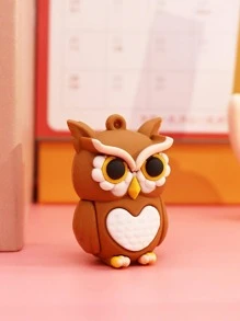 1pc Owl Shaped Pencil Sharpener - Multicolor - View 1