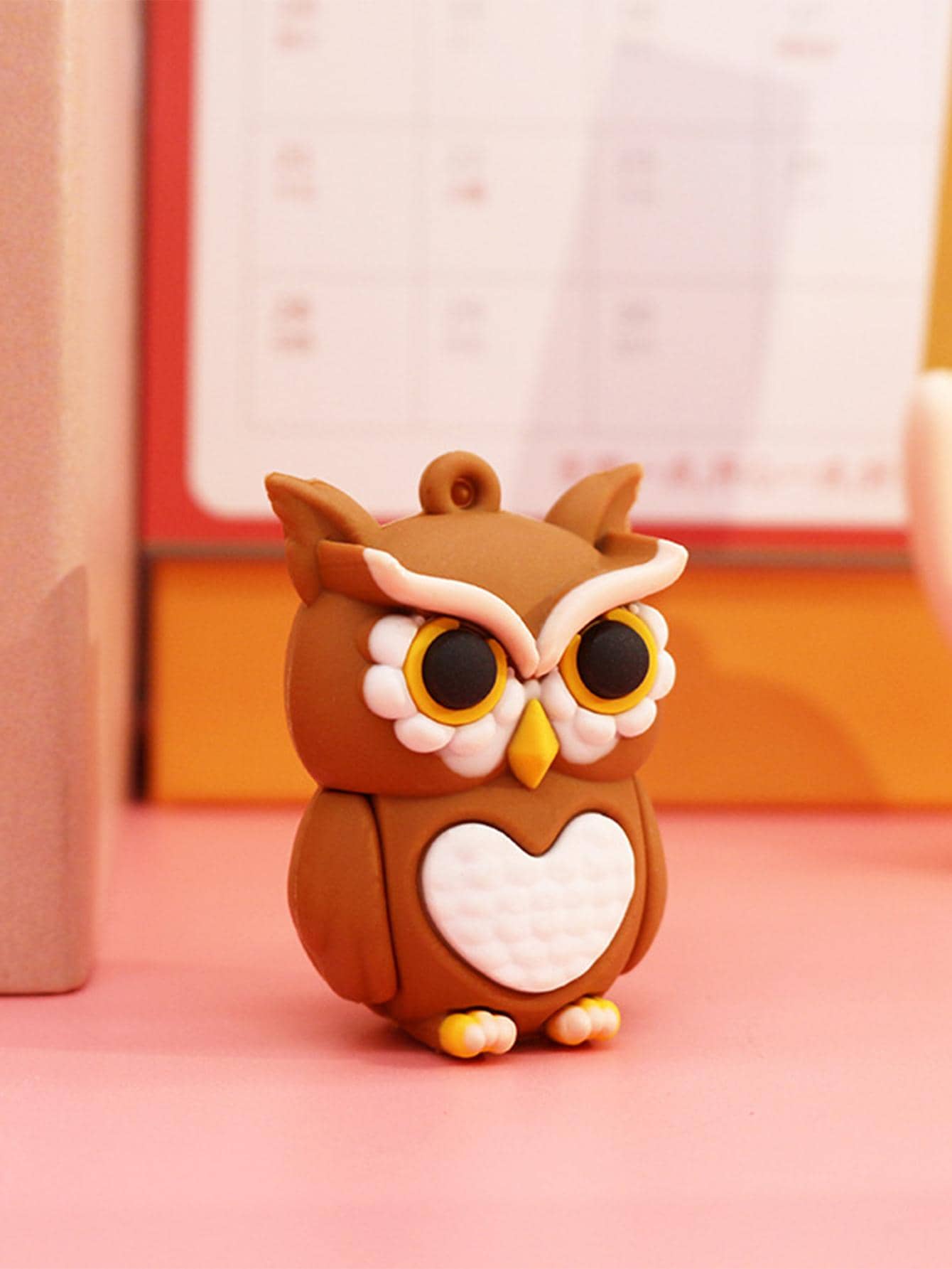 1pc Owl Shaped Pencil Sharpener - Multicolor - View 1