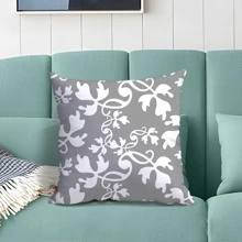 1 vỏ gối họa tiết hoa không có chất độn - Nhiều màu - Xem 7