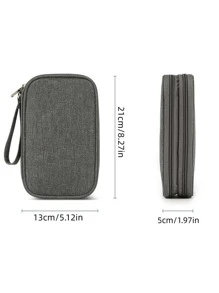 1入組大容量洗漱包 - 粉色 - 查看 7