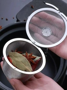 1入組不銹鋼調味濾球 - 銀色 - 查看 3