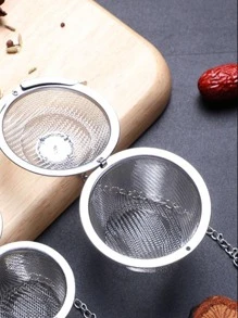 1入組不銹鋼調味濾球 - 銀色 - 查看 6