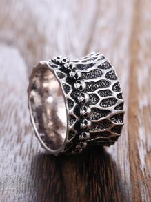 1 Chiếc Nhẫn Trang Trí Hình Đầu Lâu Ngộ Nghĩnh Dành Cho Nam Để Làm Quà Tặng Cho Vẻ Ngoài Phong Cách Cho Bữa Tiệc - Bạc - Xem 2