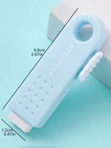 1 cục tẩy kéo đẩy - Màu xanh lam - Xem 2