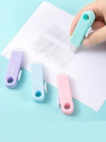 1 cục tẩy kéo đẩy - Màu xanh lam - Xem 8