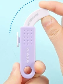 1入組推拉橡皮 - 紫色 - 查看 4