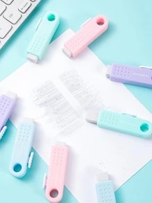 1入組推拉橡皮 - 紫色 - 查看 6