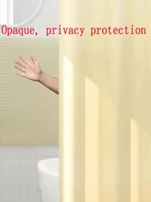Rèm tắm chống nước chắc chắn - Màu vàng - Xem 3
