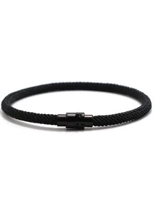 時尚磁扣手鍊女式男士日常裝飾珠寶禮品時尚朋克流行時尚外觀