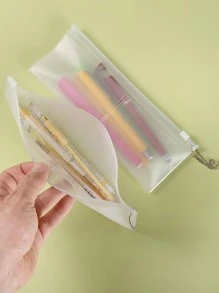 1入組透明筆袋 - 無色 - 查看 10