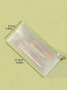 1入組透明筆袋 - 無色 - 查看 3