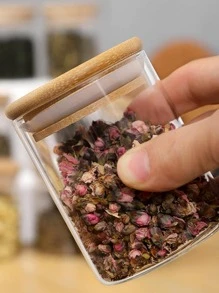 1pc Clear Food Storage Box - View 3