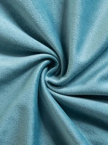 1/4pcs Thickened Solid Color Velvet Active Dyeing Sofa Pillow Cover (Filler Not Included)