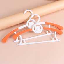 5入組素色防滑衣架 - 白色 - 查看 4