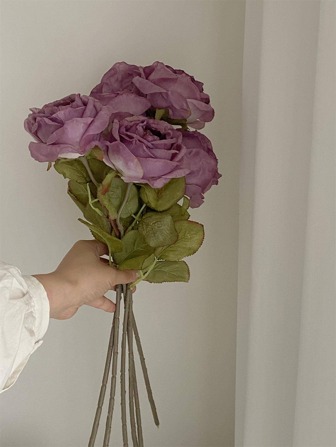 1pc Artificial Rose, Valentine Day, Gift Gifts Birthday Graduation