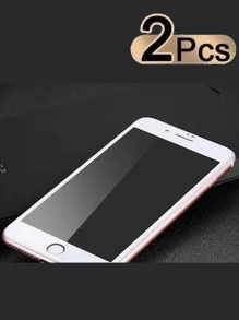 2 Pz Mica De Privacidad Para iPhonee 6 7 8 Plus Cristal Templado
