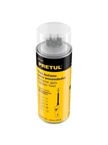 Butane Gas Can For Lighter, 125 Ml, Pretul GAS-125 - Yellow - View 3