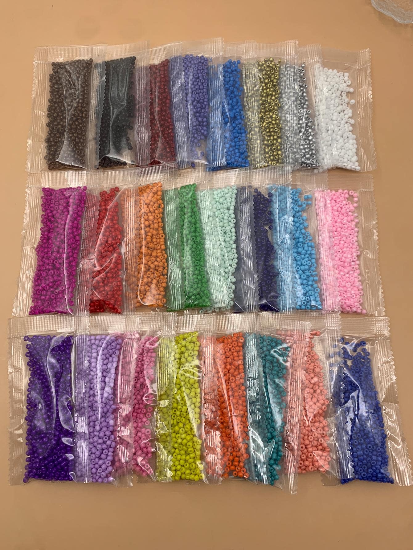 1pack 3mm Casual Bead DIY Jewelry Accessory For Women For DIY Jewelry Making - Multicolor - View 1