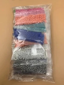 1pack 3mm Casual Bead DIY Jewelry Accessory For Women For DIY Jewelry Making - Multicolor - View 2