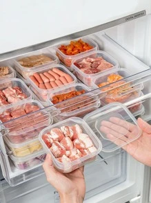 1入組透明食物儲藏盒