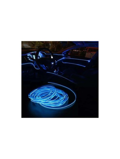5m Iluminación Interior Coche Led Automática, Tira De Neón