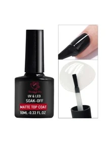 Top Coat Matte Para Uñas 10ml - transparente - Ver 1